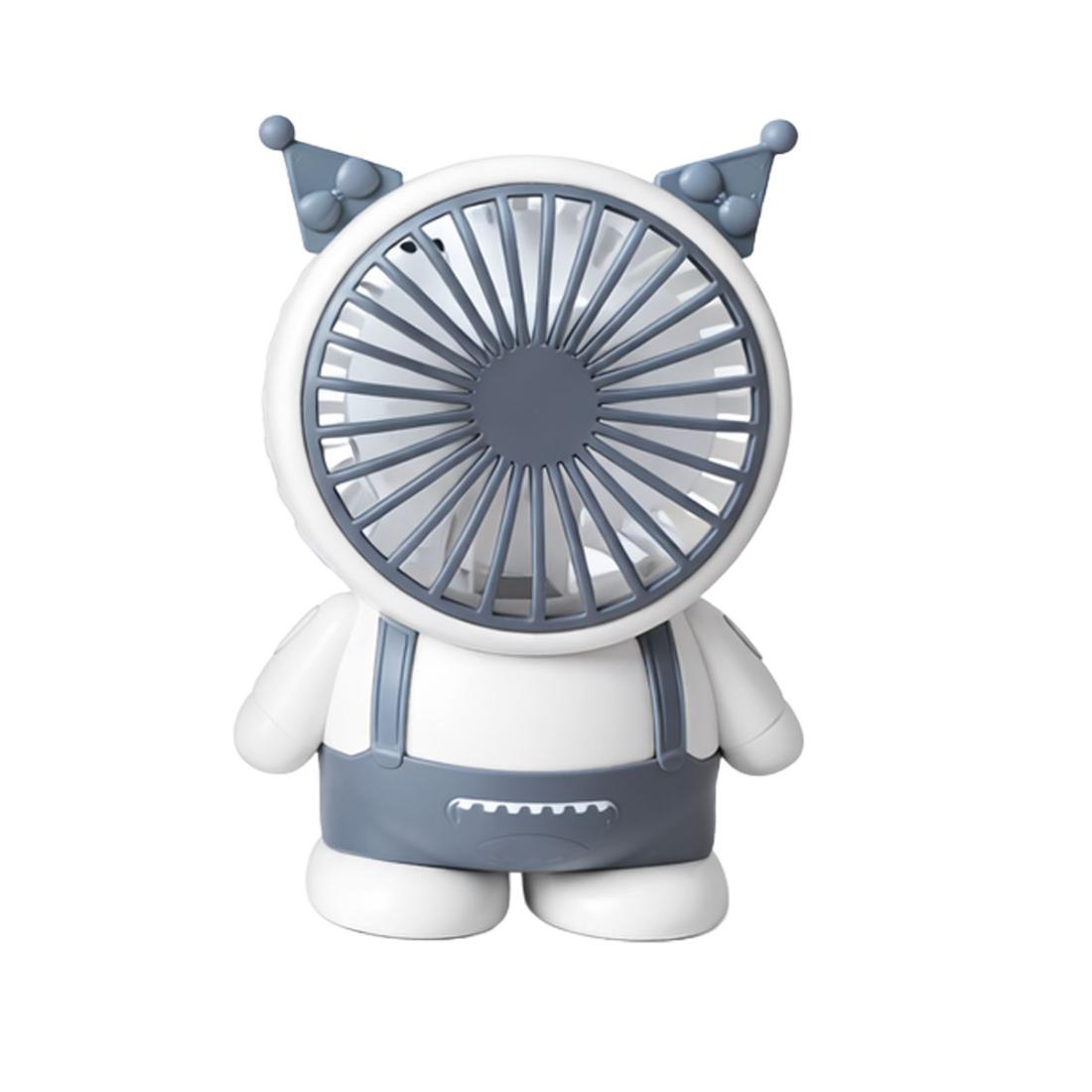 2X VENTILADOR PORTATIL RECARGABLE Y POTENTE - 3