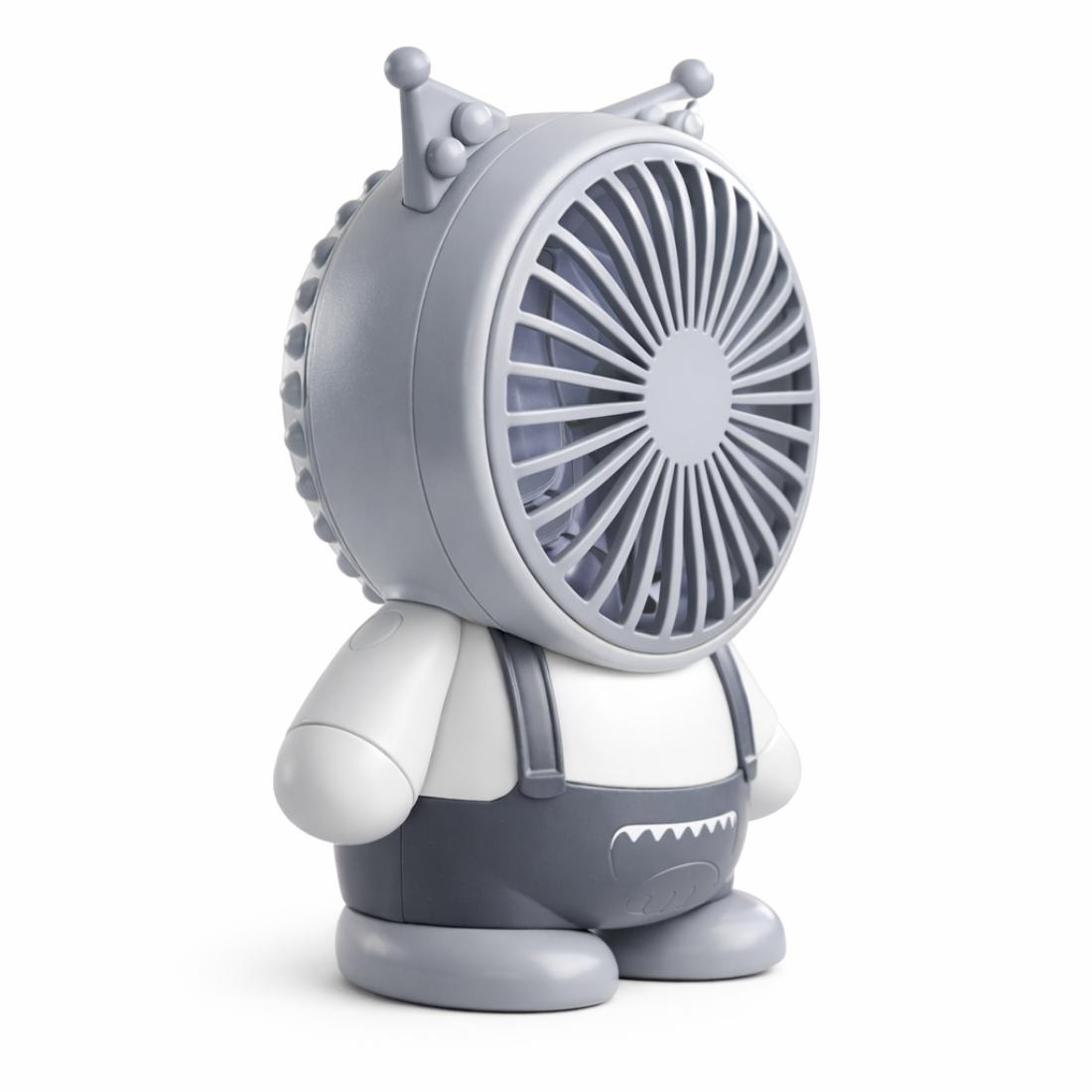 2X VENTILADOR PORTATIL RECARGABLE Y POTENTE - 4
