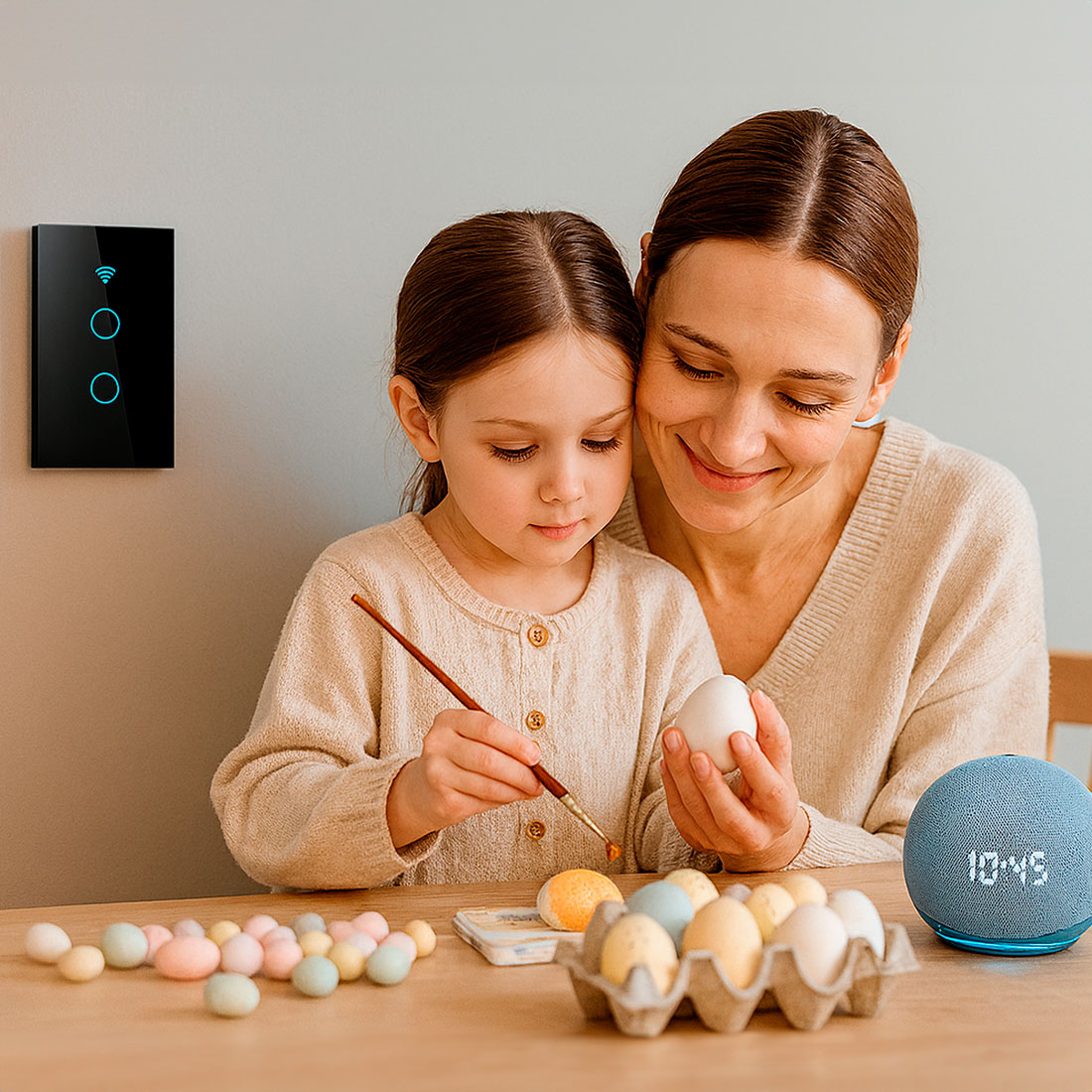 INTERRUPTOR INTELIGENTE WIFI 2 TOMA – CONTROL REMOTO DESDE CELULAR Y VOZ - 4