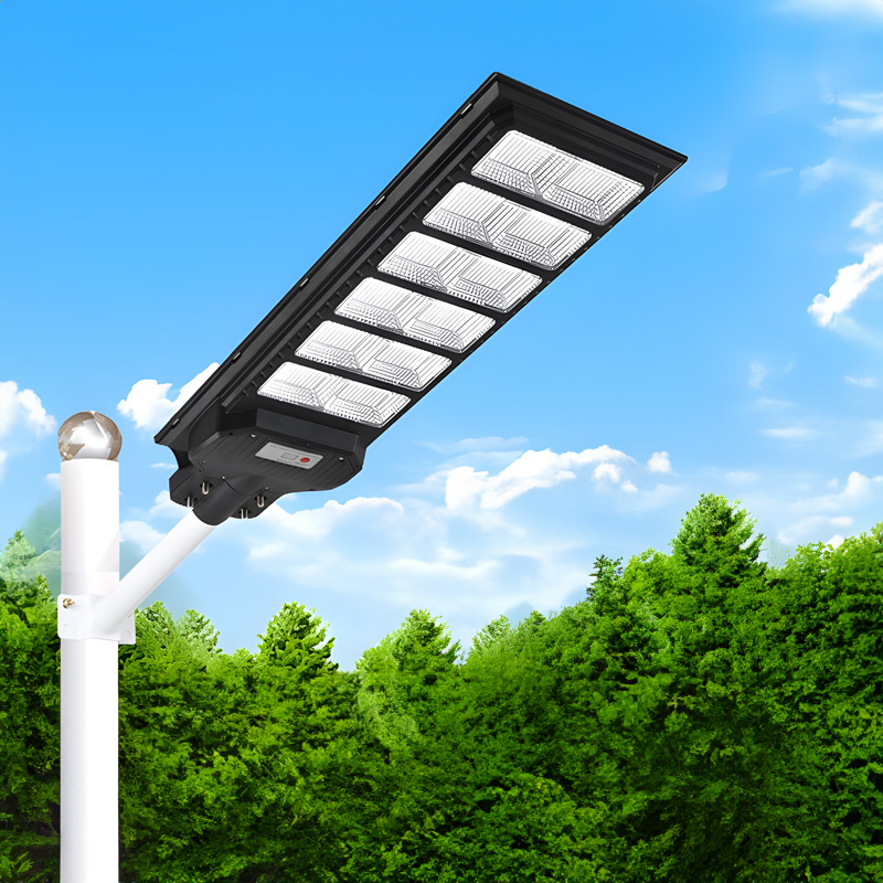 LÁMPARA SOLAR PARA POSTE 200W | 600 LEDS DE ALTA ILUMINACIÓN | ALUMBRADO PÚBLICO EXTERIOR - 4