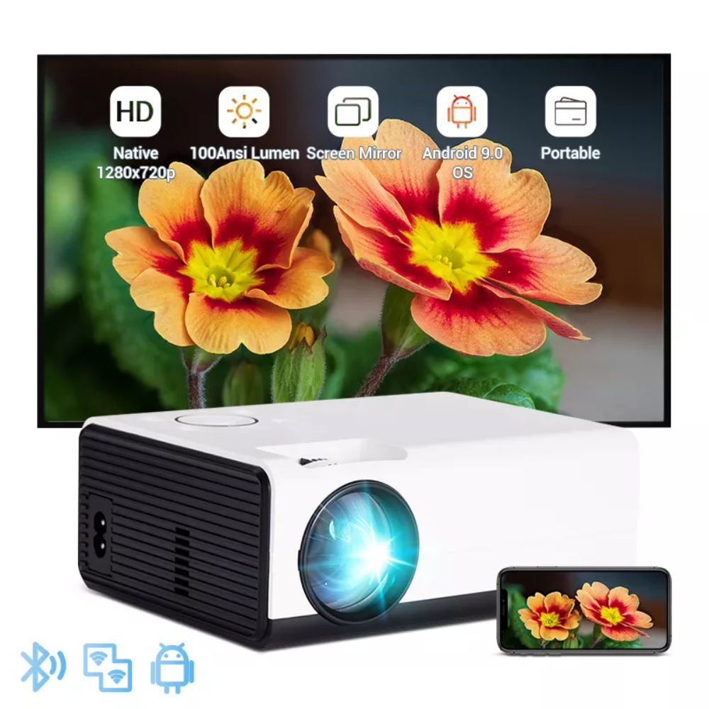 PROYECTOR SMART FULL HD 2200 LÚMENES – CINE EN CASA ANDROID - 2
