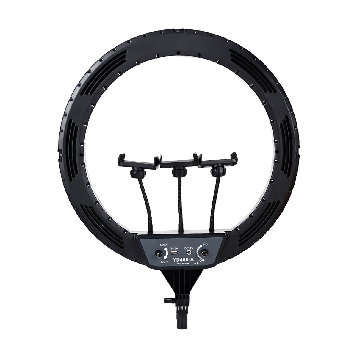 ARO DE LUZ LED 56CM PROFESIONAL + TRÍPODE + CONTROL REMOTO | SOPORTE CELULAR 360° IDEAL PARA TIKTOK Y STREAMING - 3