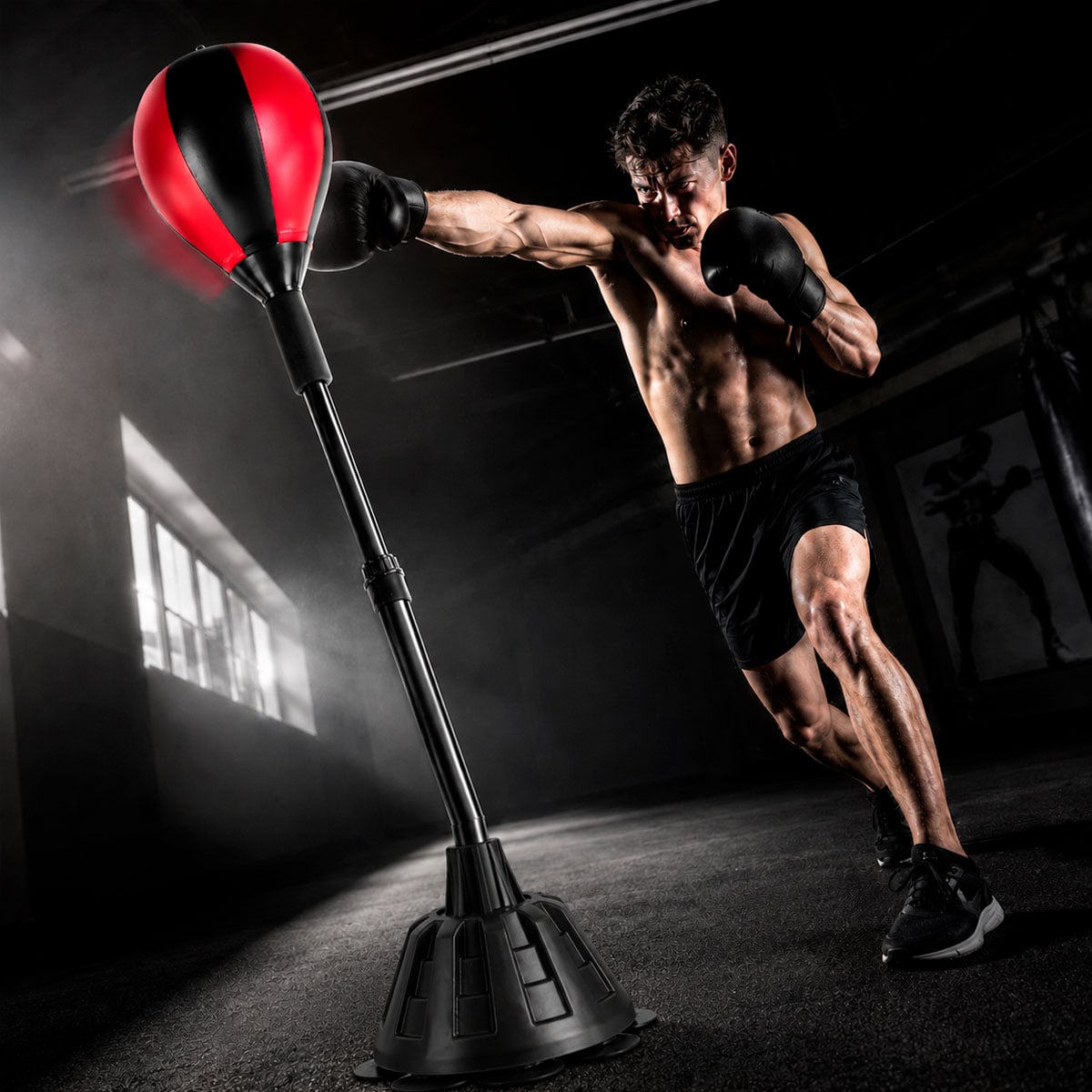 PERA DE BOX PARA ENTRENAMIENTO CON ALTURA REGULABLE - 2