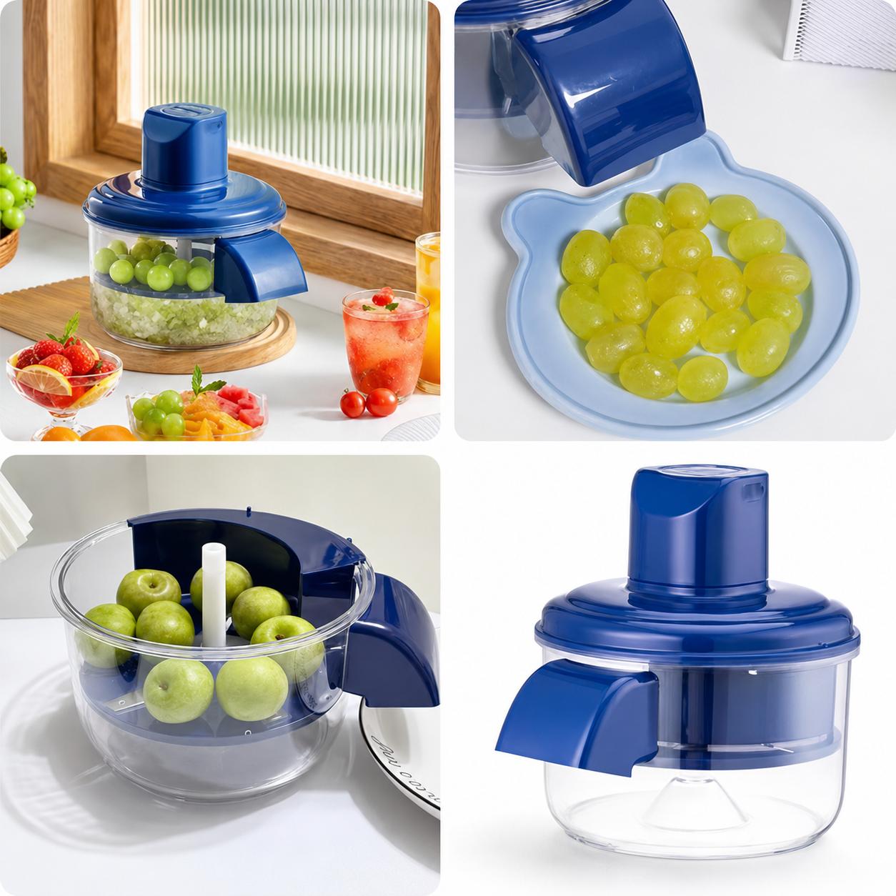 PELADOR DE FRUTAS Y VERDURAS RECARGABLE PORTÁTIL - 7