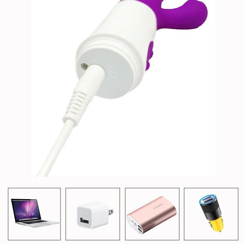 VIBRADOR RECARGABLE MASAJEADOR ÍNTIMO PREMIUM ( - 6