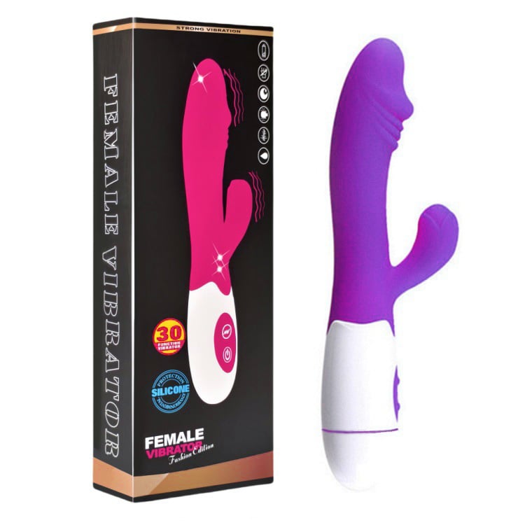 VIBRADOR RECARGABLE MASAJEADOR ÍNTIMO PREMIUM ( - 7