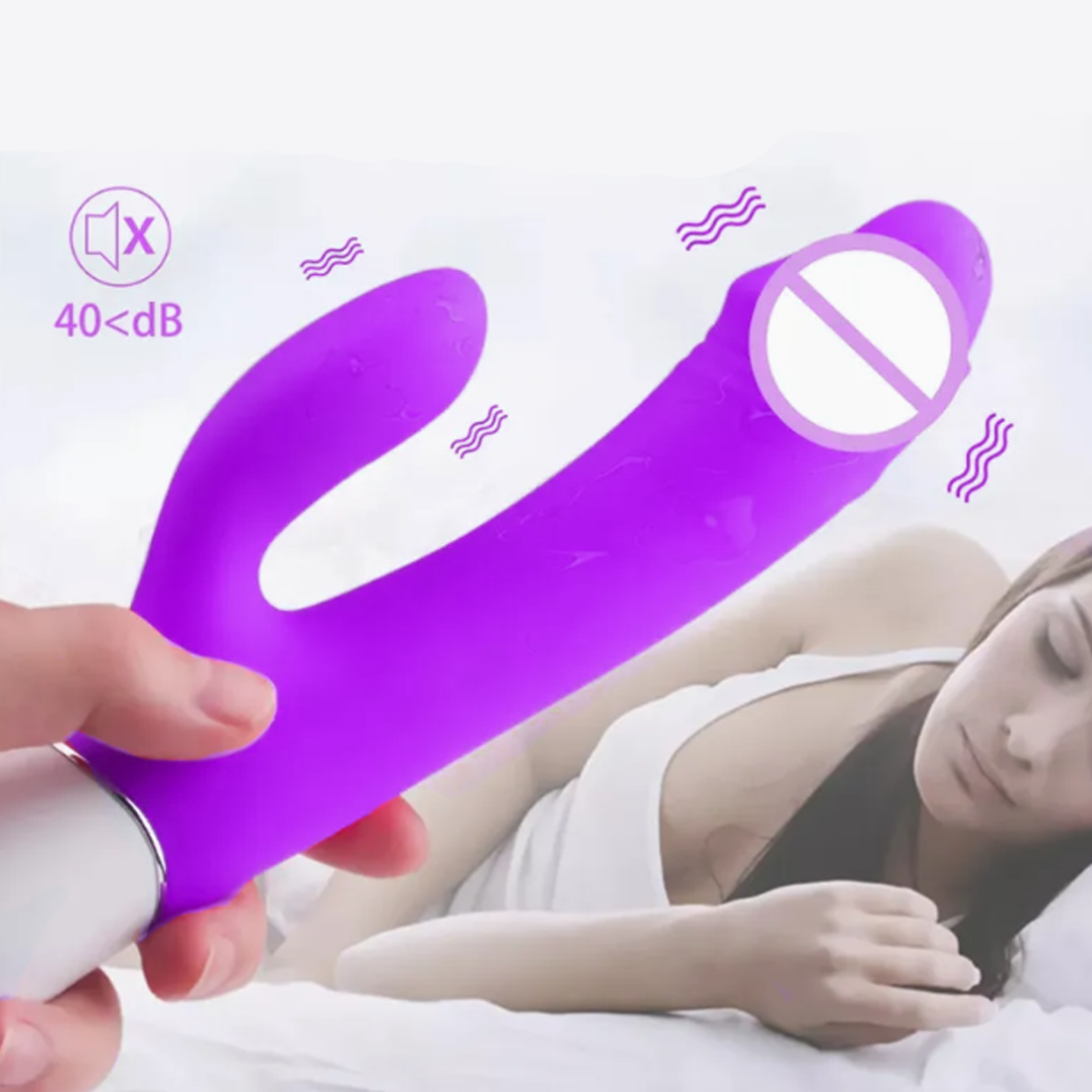 ESTIMULADOR VIBRADOR RECARGABLE BIENESTAR ÍNTIMO - 3