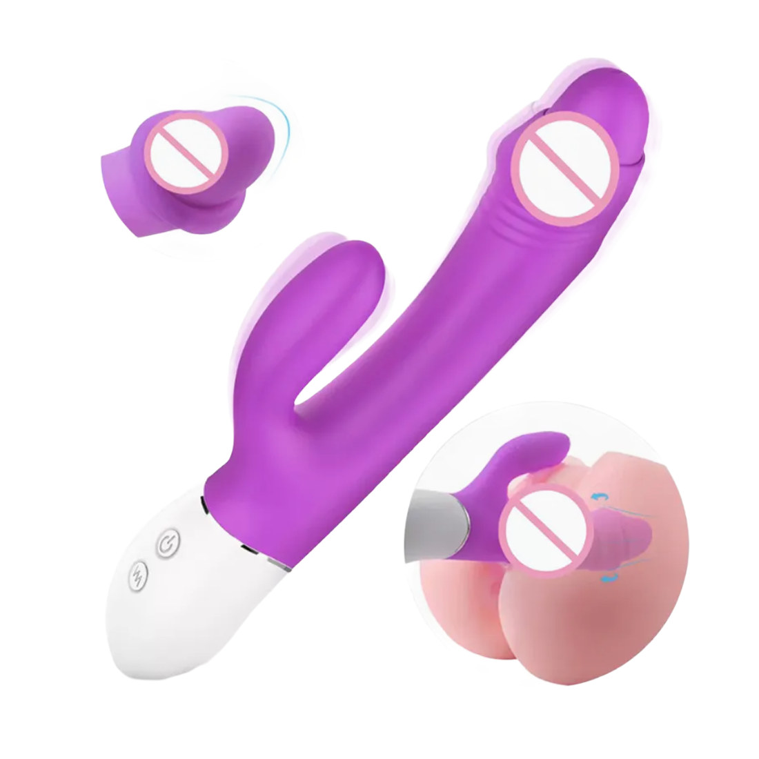 ESTIMULADOR VIBRADOR RECARGABLE BIENESTAR ÍNTIMO - 6