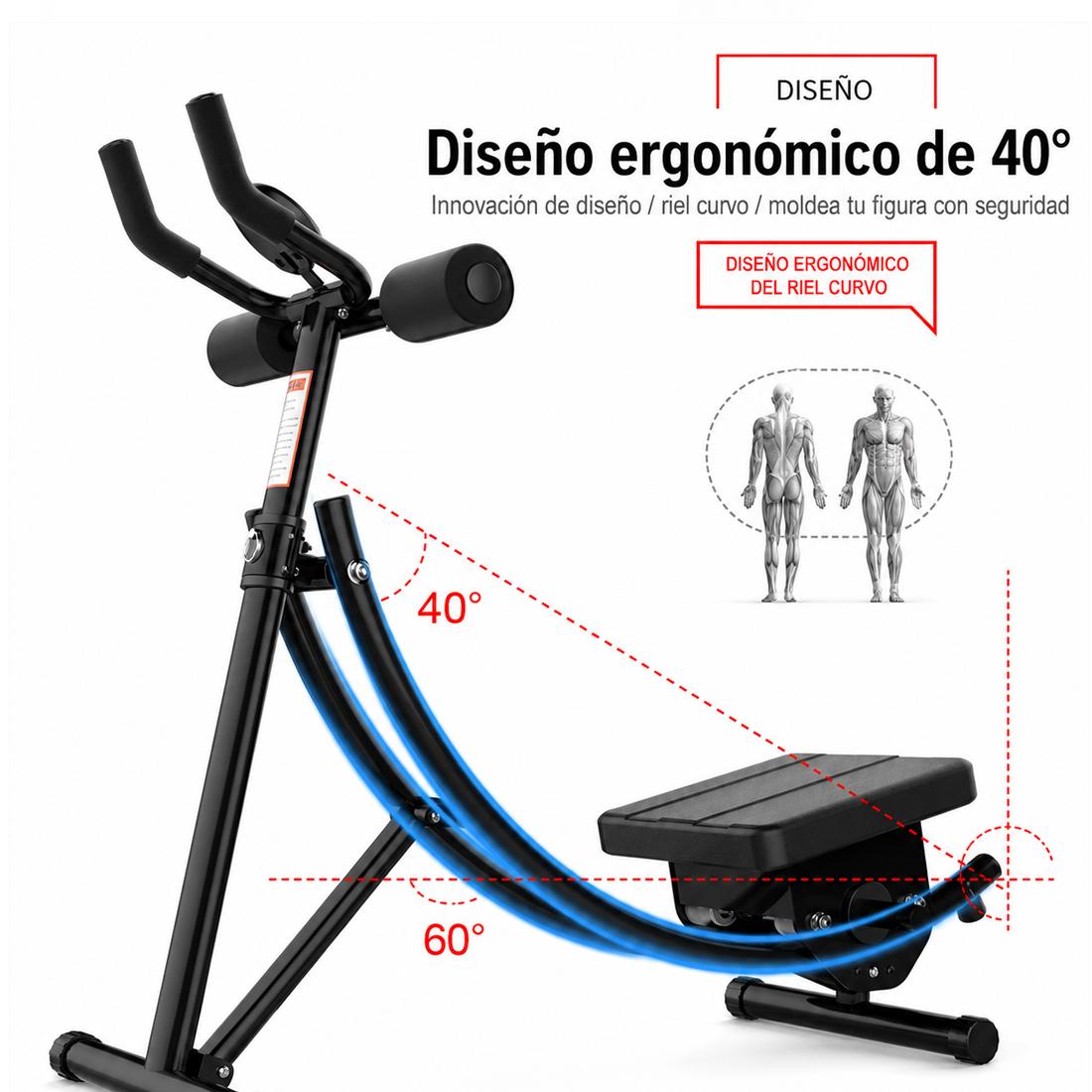MÁQUINA ABDOMINAL MULTIFUNCIÓN TONIFICA Y ENTRENA CON PESAS - 2