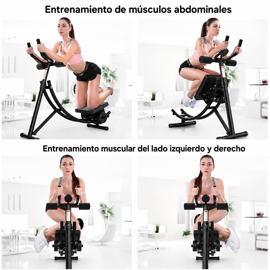 MÁQUINA ABDOMINAL MULTIFUNCIÓN TONIFICA Y ENTRENA CON PESAS - 6