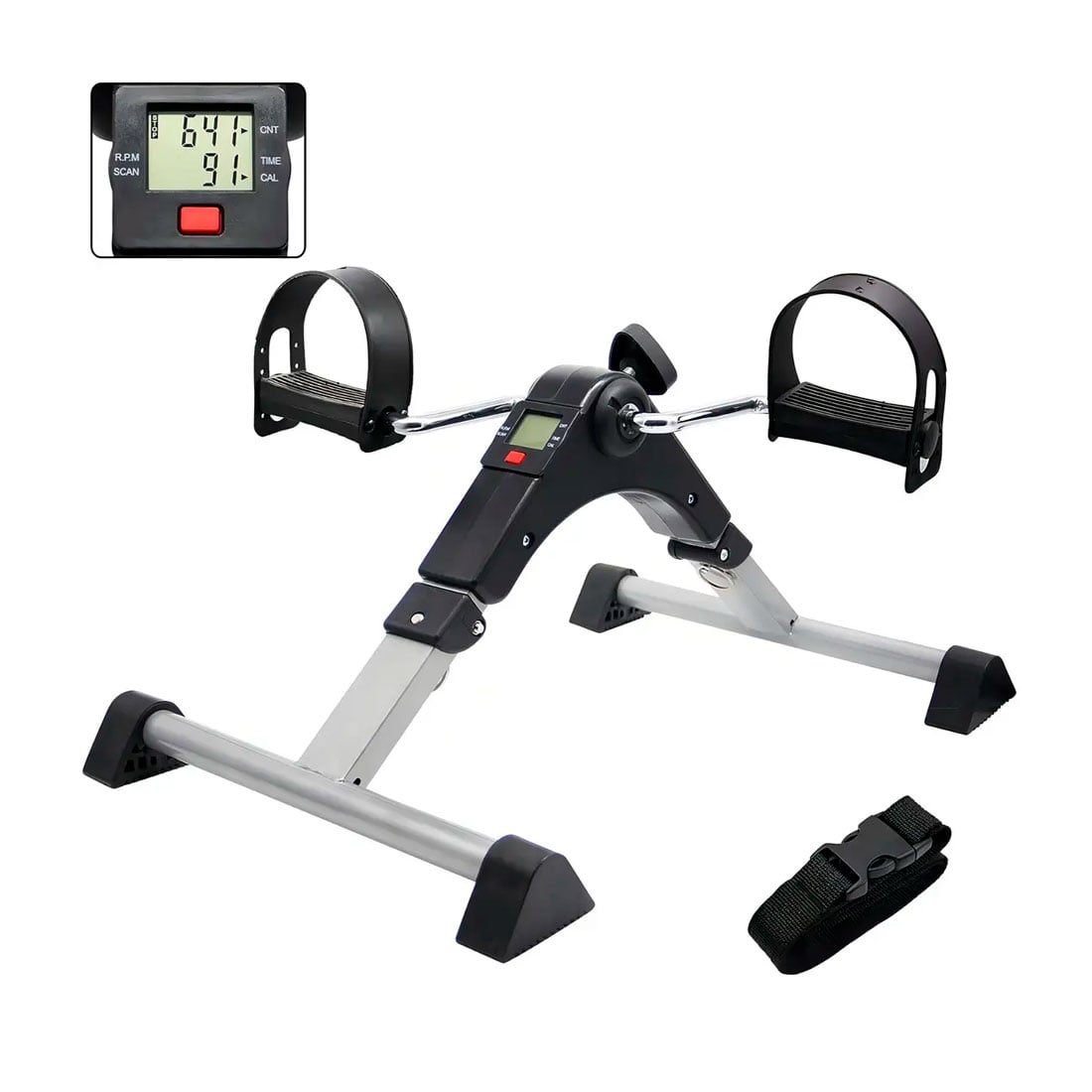 PEDALERA PORTÁTIL PARA ACTIVAR PIERNAS Y BRAZOS DESDE CASA - 1