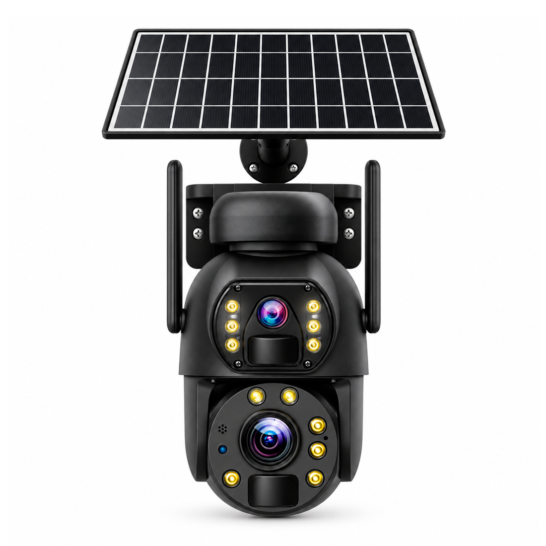 CÁMARA IP SOLAR CHIP 4G DOBLE LENTE ZOOM ÓPTICO 36X ALARMA VISIÓN NOCTURNA Q69 - 2