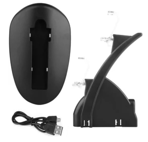 CARGADOR MANDO PS4 SLIM PLAY STATION DUAL SHOCK 4 CHARGER - 5