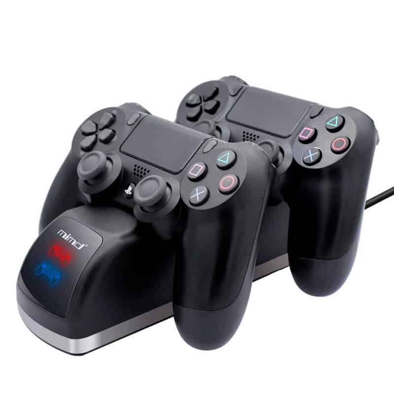 CARGADOR MANDO PS4 SLIM PLAY STATION DUAL SHOCK 4 CHARGER - 3