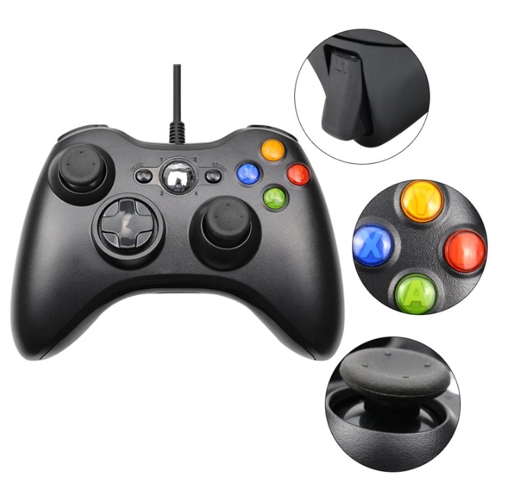 MANDO XBOX 360 Y PC CONEXIÓN USB - 5