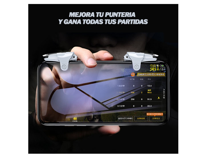 GATILLOS GHOST WHITE CELULAR - 2