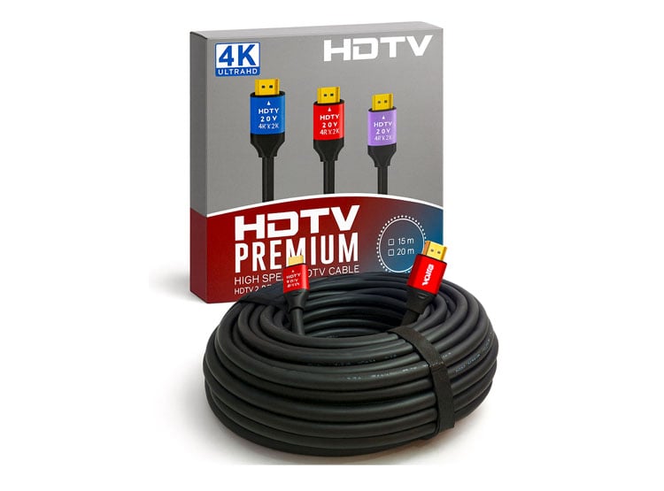 CABLE HDMI 2.0 ALTA RESOLUCION 4K 2K 3D PREMIUM 15 METROS - 1