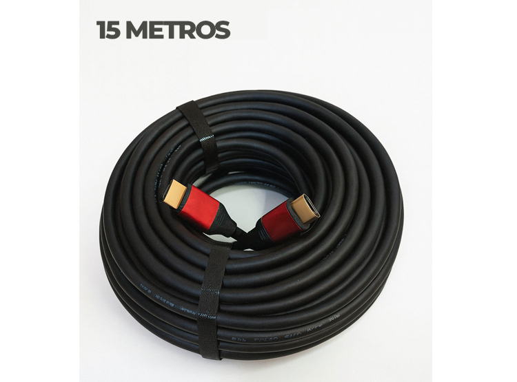 CABLE HDMI 2.0 ALTA RESOLUCION 4K 2K 3D PREMIUM 15 METROS - 2