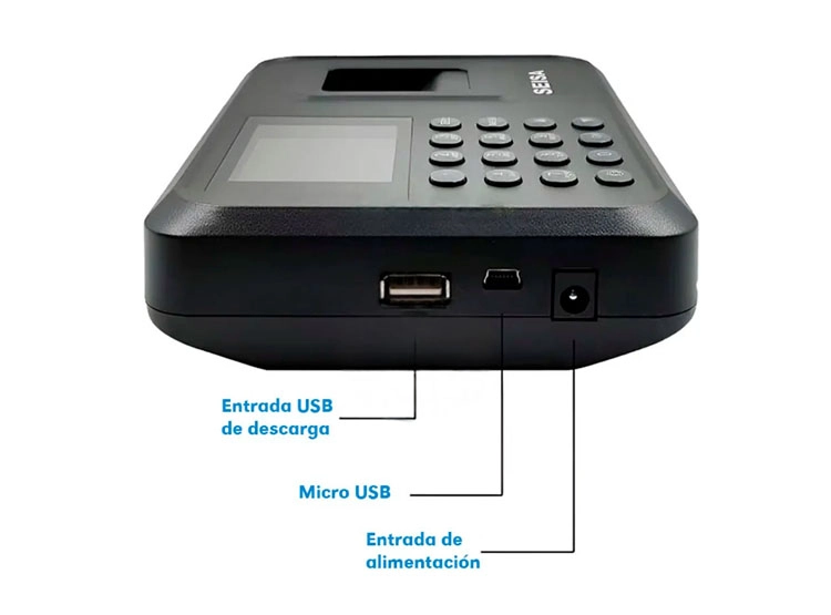 HUELLERO DIGITAL PARA CONTROL DE ASISTENCIA DEL PERSONAL - 4