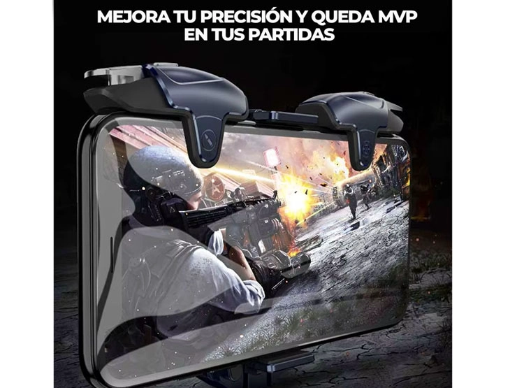 GATILLOS PARA CELULAR L1 R1 CON COOLER Y DEDALES MEMO AK03 - 3