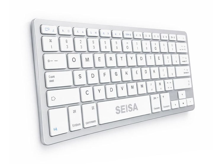 TECLADO BLUETOOTH SEISA BK3001 PARA TABLETS TELEFONOS LAPTOPS - 1