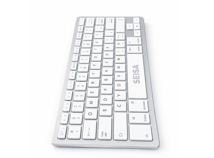 TECLADO BLUETOOTH SEISA BK3001 PARA TABLETS TELEFONOS LAPTOPS - 2