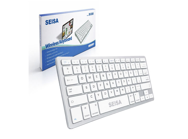 TECLADO BLUETOOTH SEISA BK3001 PARA TABLETS TELEFONOS LAPTOPS - 3