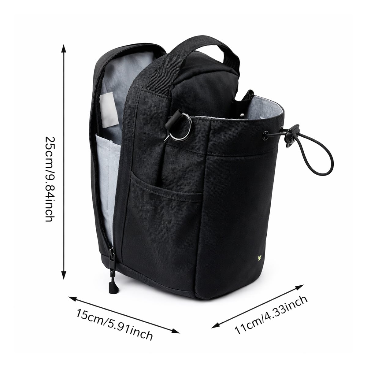 BOLSO MAGNÉTICO PARA GYM PORTA BOTELLA CELULAR TOALLA LLAVES - 3