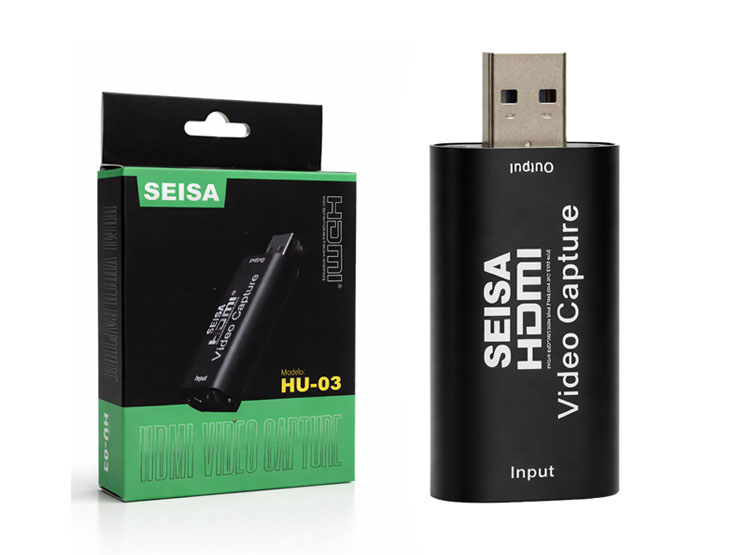 CAPTURADORA HDMI USB VIDEO CAPTURE FULL HD STREAMING - 1