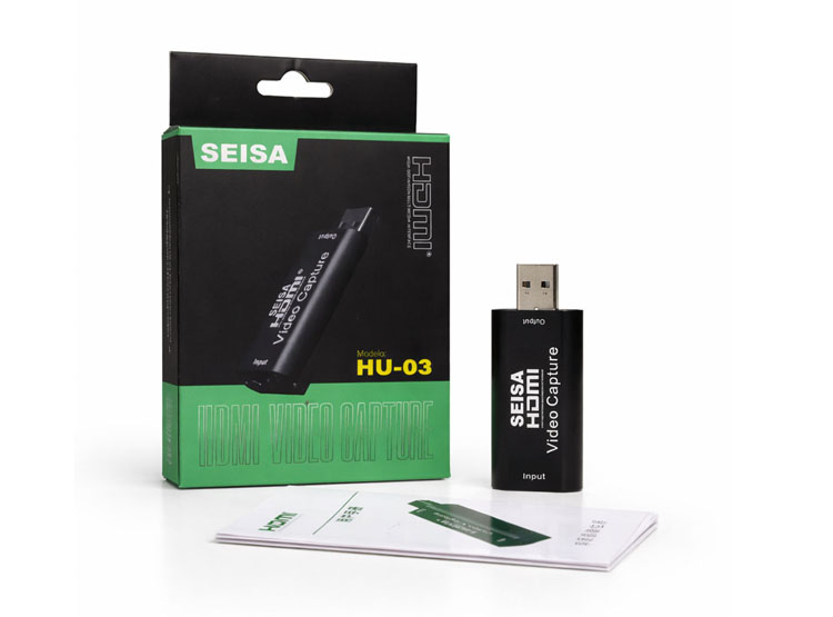 CAPTURADORA HDMI USB VIDEO CAPTURE FULL HD STREAMING - 2