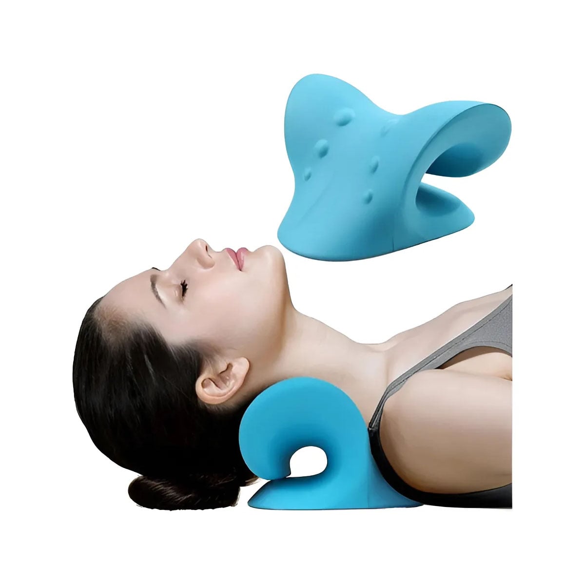 COJIN CERVICAL PARA DESCOMPRESIÓN RELAJANTE DE CUELLO Y HOMBROS - 1