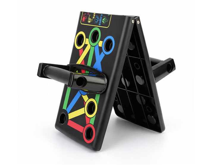 TABLERO DE FLEXIONES PLEGABLE PUSH UP MULTIFUNCIONAL FITNESS - 2
