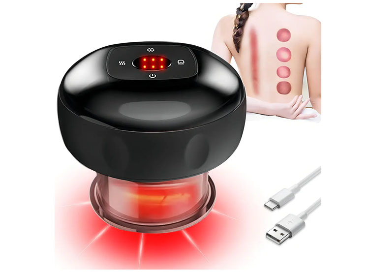 VENTOSA ELECTRICA INTELIGENTE RECARGABLE CON CALOR Y NIVELES DE MASAJE - 5