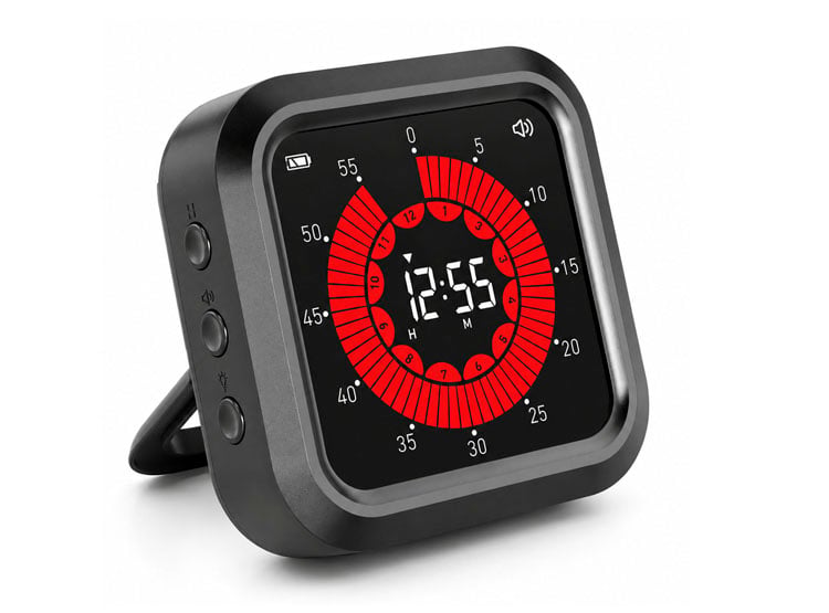 POMODORO DIGITAL INTELIGENTE CON PANTALLA LED PARA PRODUCTIVIDAD Y ENFOQUE - 1