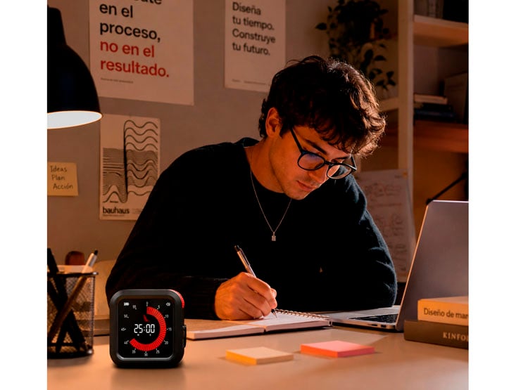 POMODORO DIGITAL INTELIGENTE CON PANTALLA LED PARA PRODUCTIVIDAD Y ENFOQUE - 5