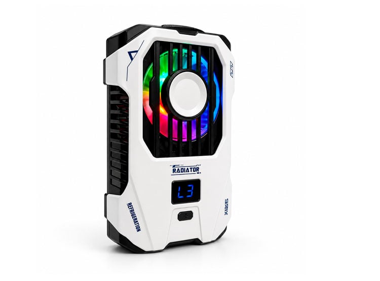 COOLER VENTILADOR PARA TELÉFONO INALÁMBRICO RECARGABLE ENFRIAMIENTO RÁPIDO - 1