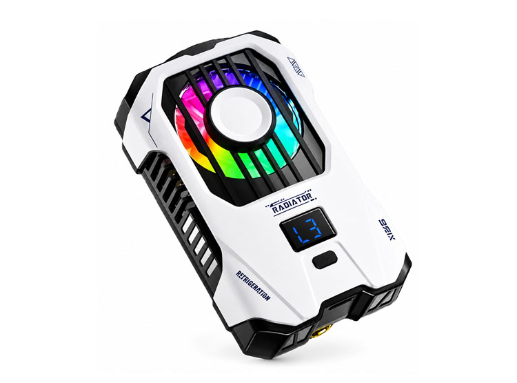 COOLER VENTILADOR PARA TELÉFONO INALÁMBRICO RECARGABLE ENFRIAMIENTO RÁPIDO - 8