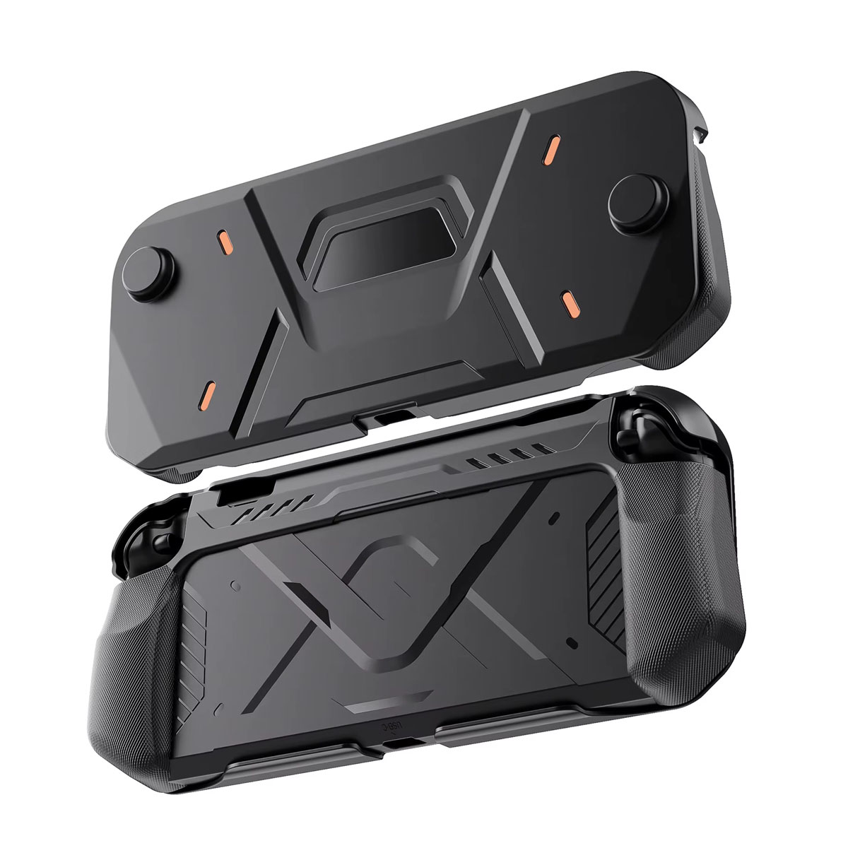 FUNDA PROTECTORA PARA NINTENDO SWITCH 2 ESTILO ARMOR DOBLE CAPA - 1