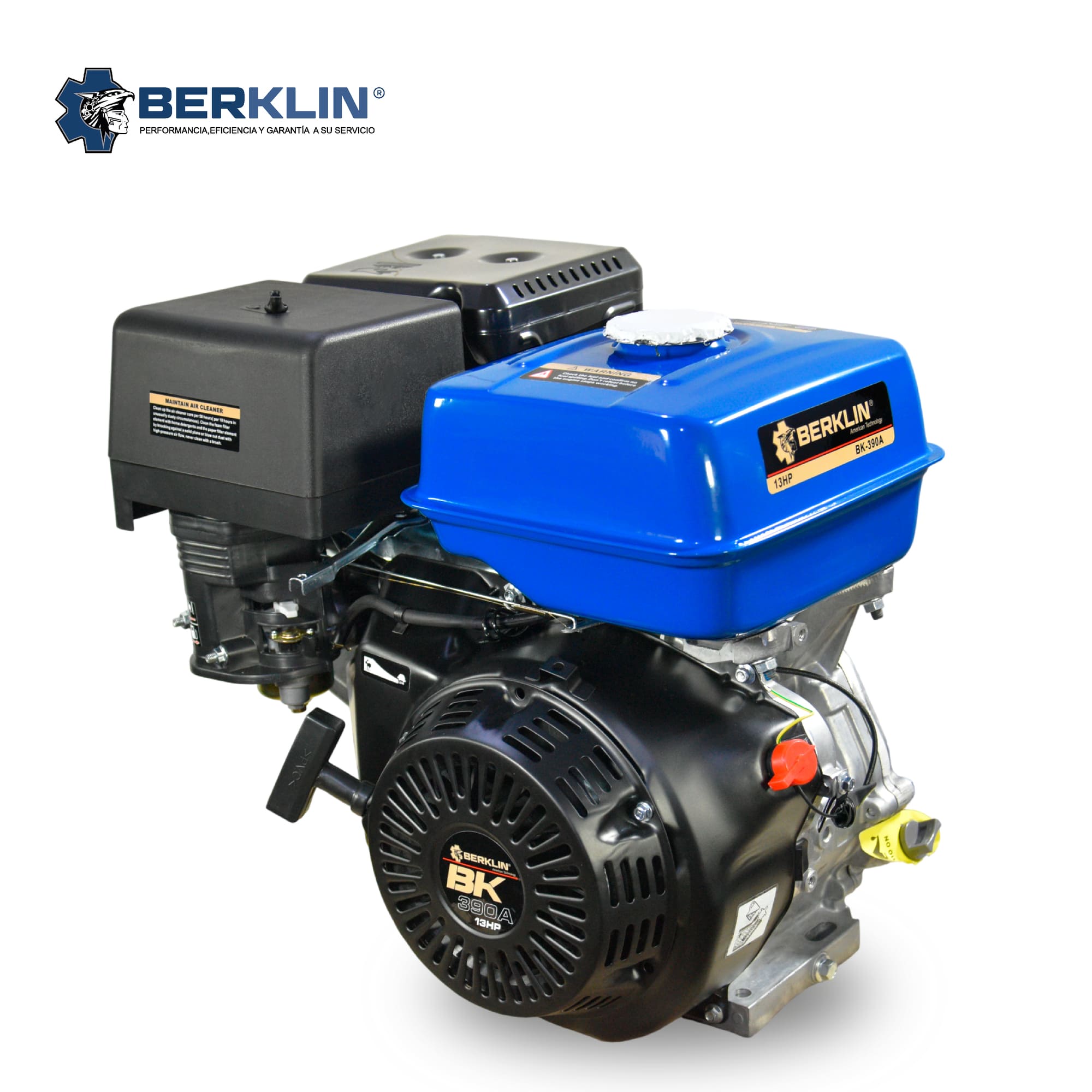 MOTOR BERKLIN BK390 GASOLINERO 13 HP - 2