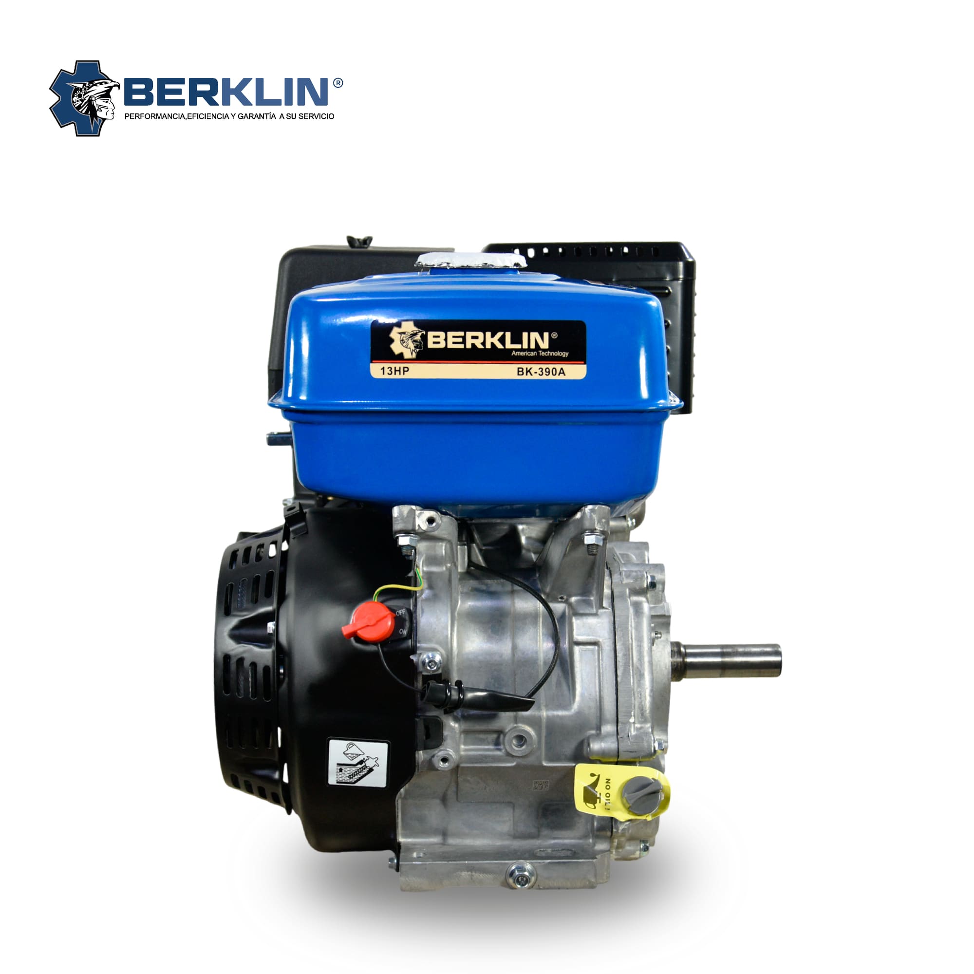MOTOR BERKLIN BK390 GASOLINERO 13 HP - 3