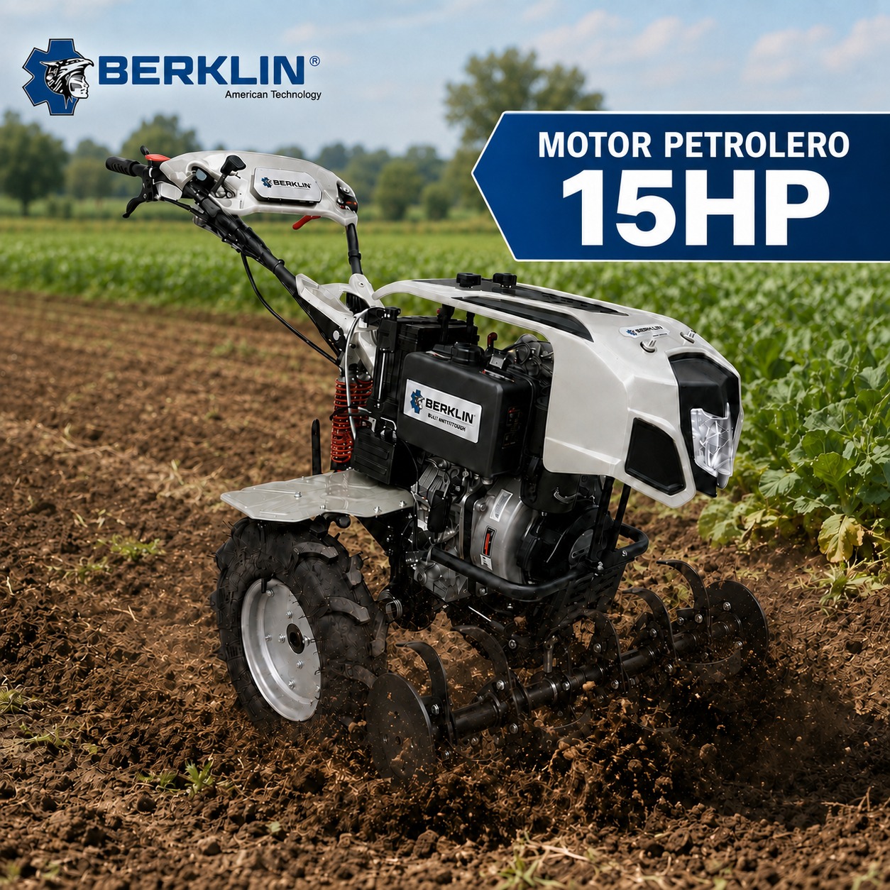 MOTOCULTOR DIESEL DE 15 HP - 2