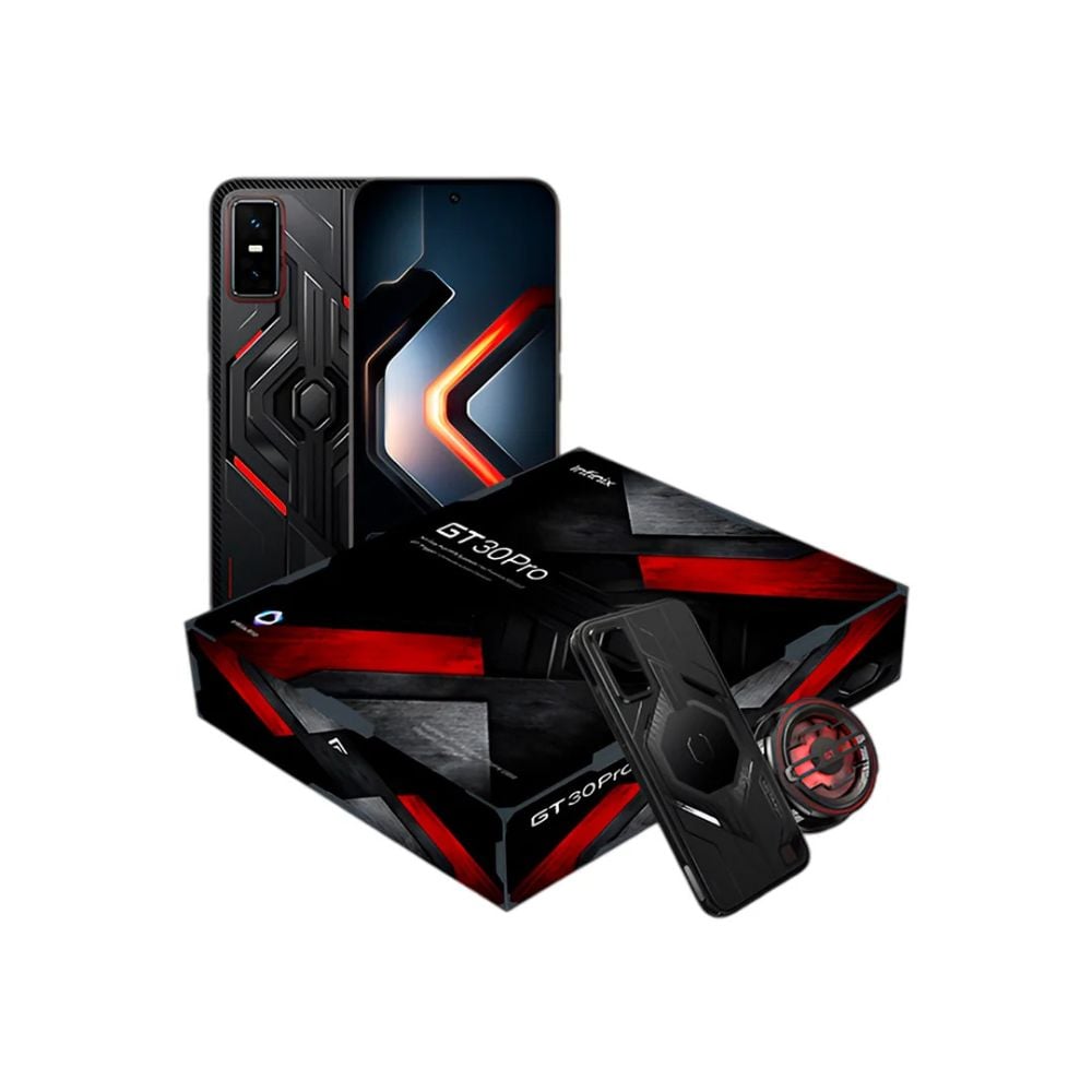 INFINIX GT 30 PRO 5G 512GB 12+12GB RAM DARK FLARE GAMING KIT - 1