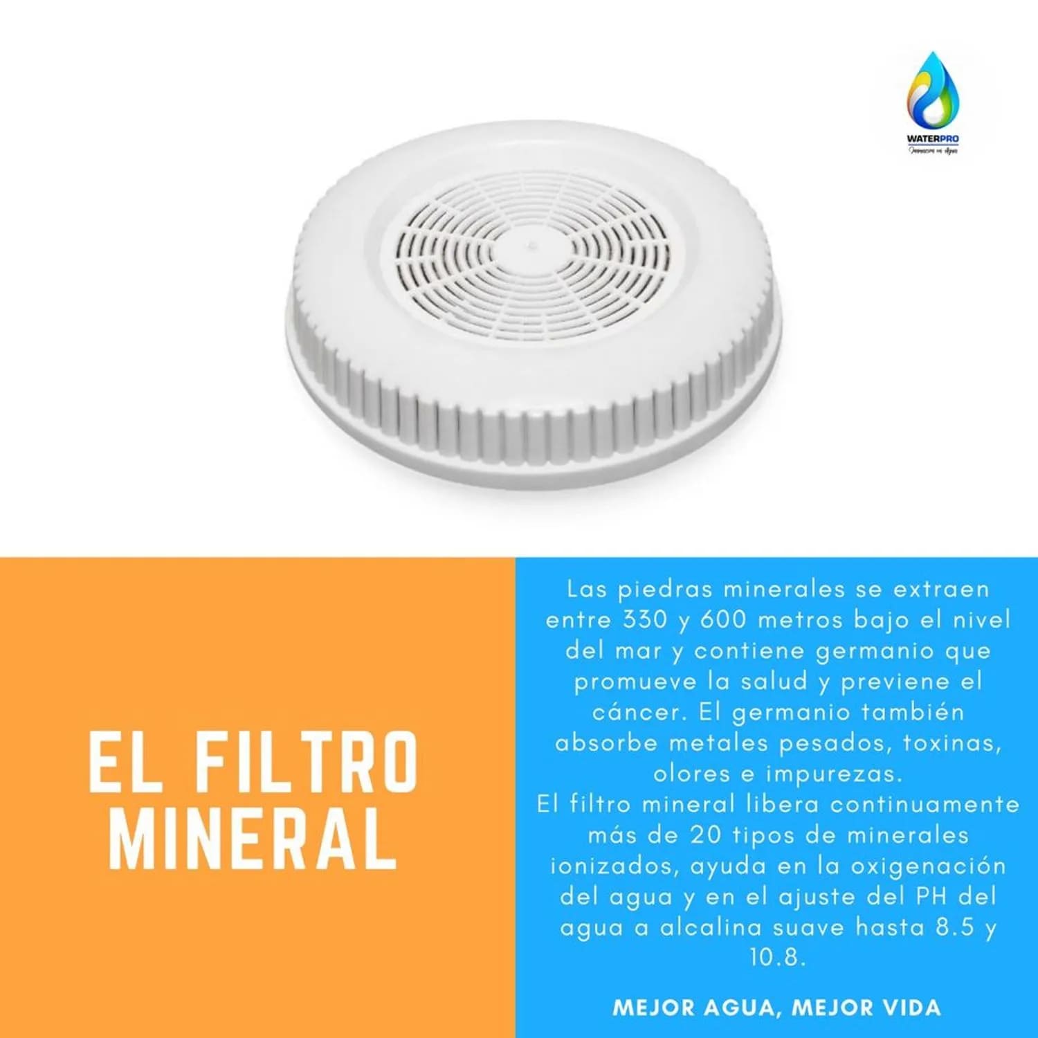 KIT REPUESTO PARA PURIFICADOR DE AGUA 18L WATERPRO - 4
