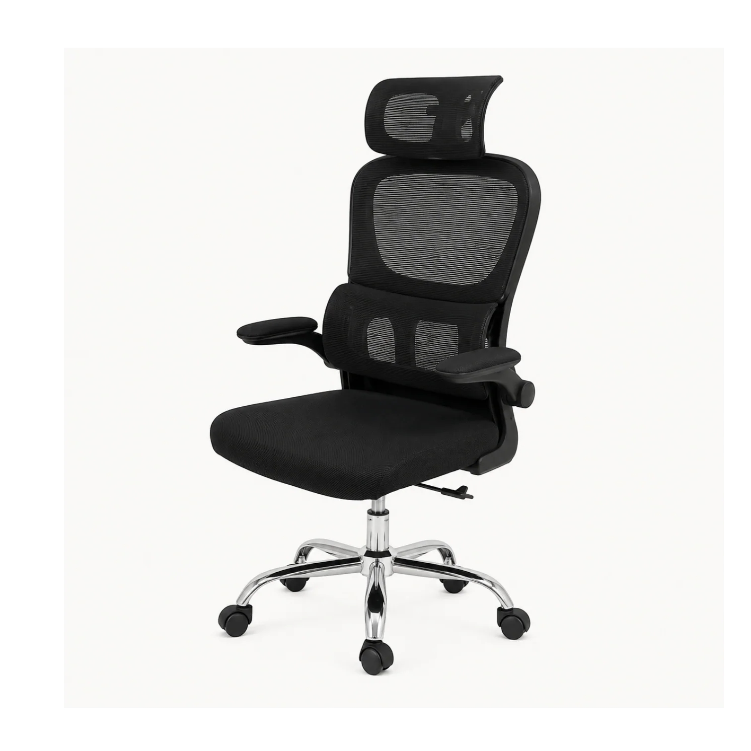 SILLA DE OFICINA GERENCIAL TITÁN - NEGRO - 2
