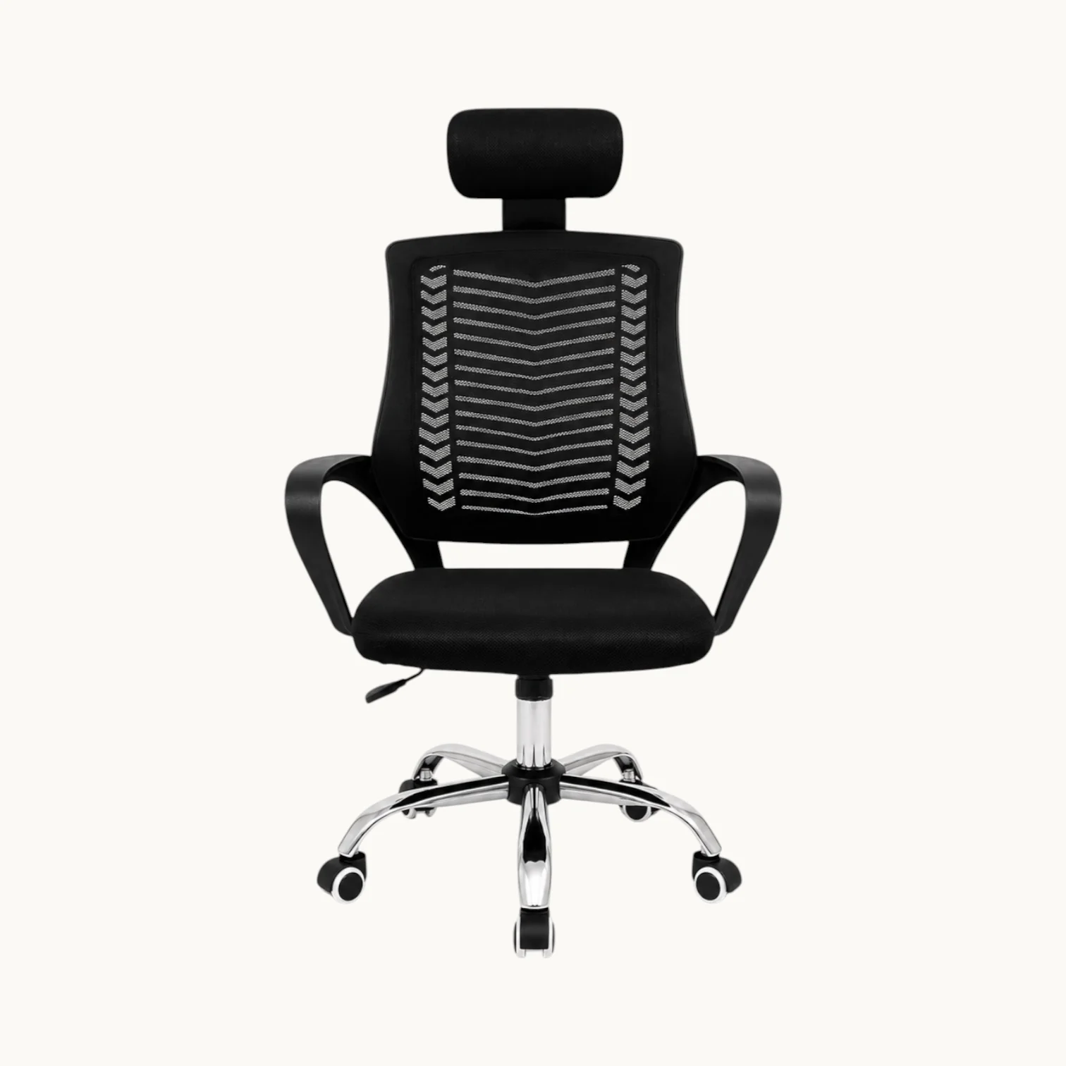 SILLA DE OFICINA EJECUTIVA ERGONÓMICA PRIME - NEGRO - 1