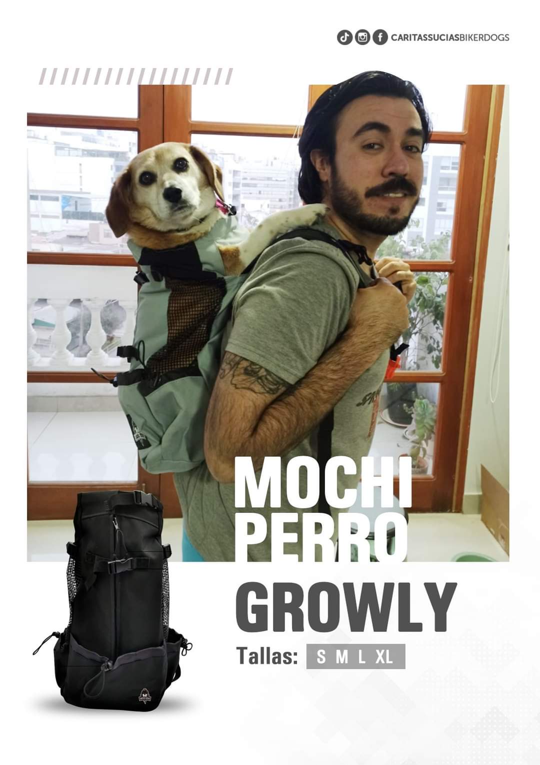 Abrigo Back On Track Para Perros - Talla 55, Forro Térmico Welltex, Impermeable Y Con Reflectores