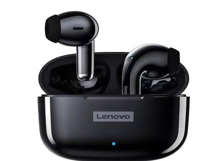 AUDÍFONOS LENOVO INALÁMBRICO BLUETOOTH LP40 PRO TÁCTIL NEGRO - 1