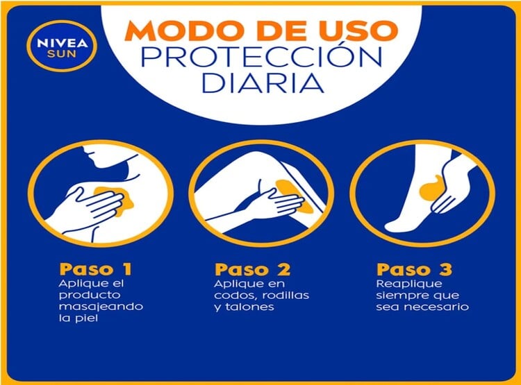 BLOQUEADOR SOLAR NIVEA PROTECT Y HYDRATE FPS 50 FRASCO 200ML - 3