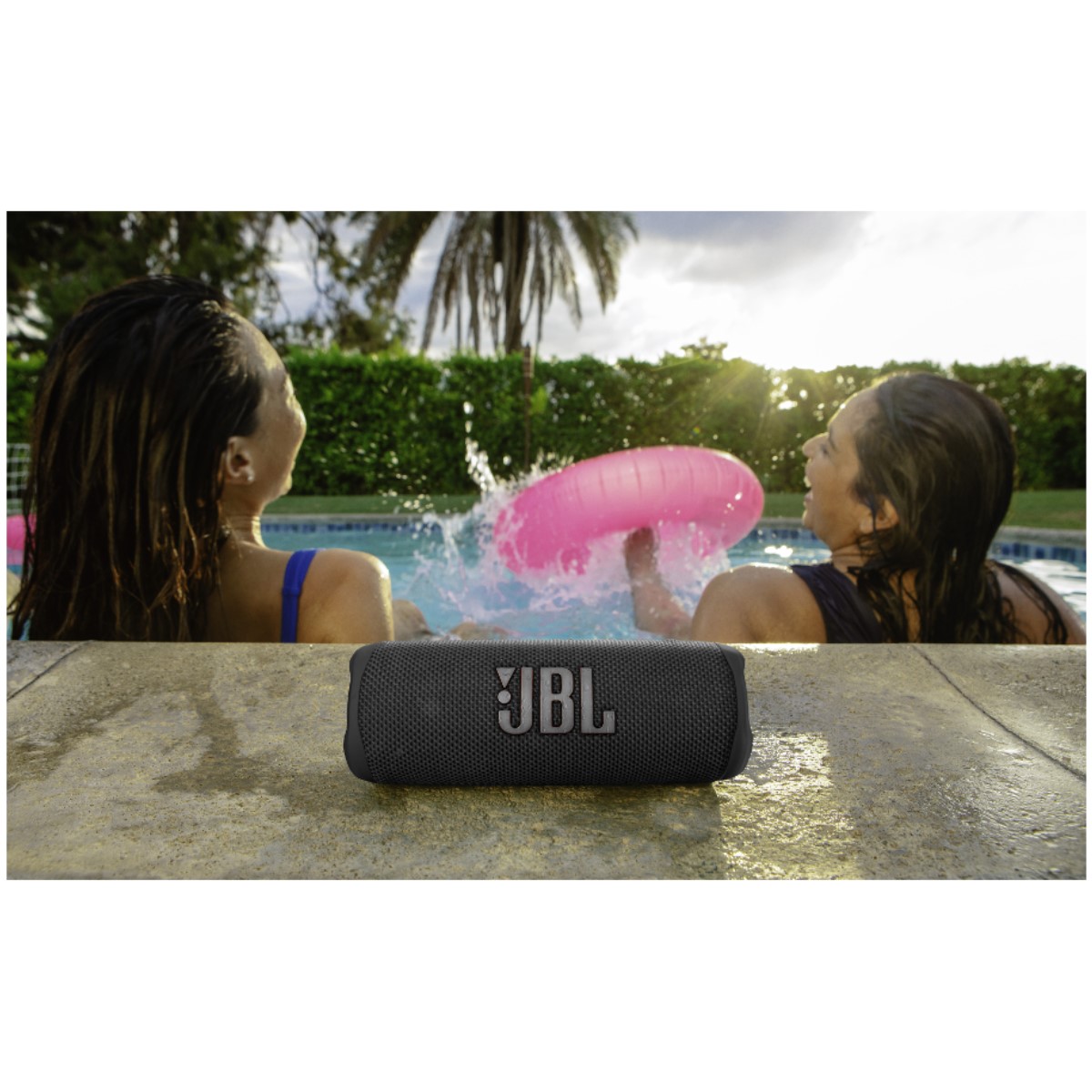PARLANTE BLUETOOTH JBL FLIP 6 30W EXTRA BASS IP67 NEGRO - 5