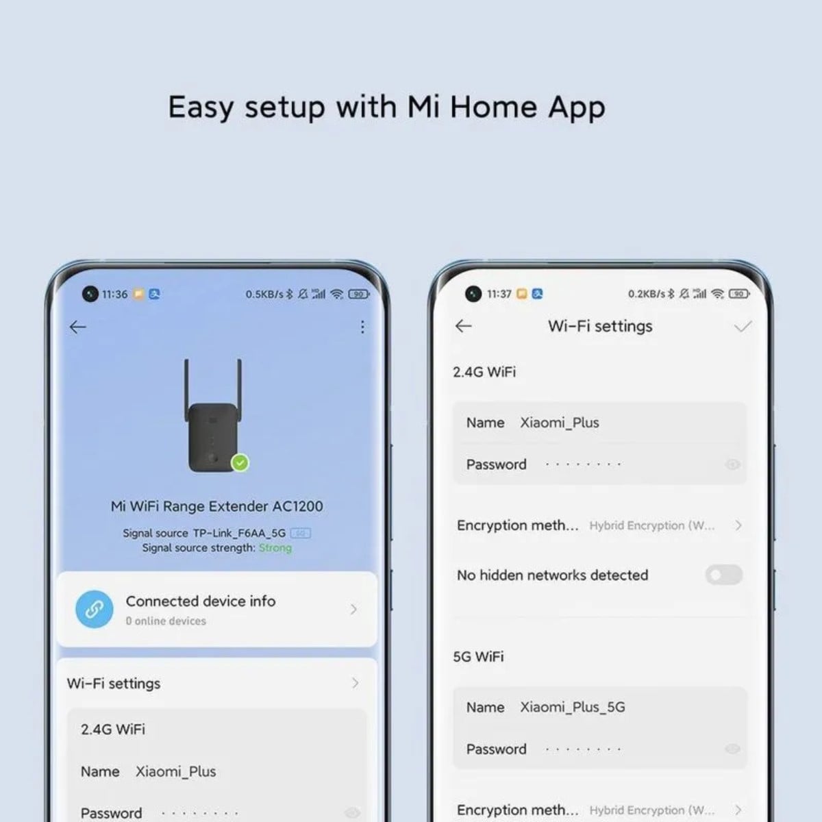 REPETIDOR WIFI XIAOMI RANGE EXTENDER AC1200 DUAL WIFI NEGRO - 3